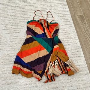 Farm Rio Mini Halter Dress